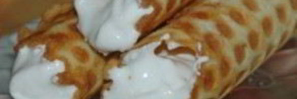 хрустящие вафельные трубочки