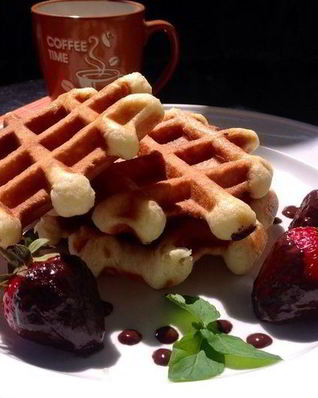 Льежские вафли