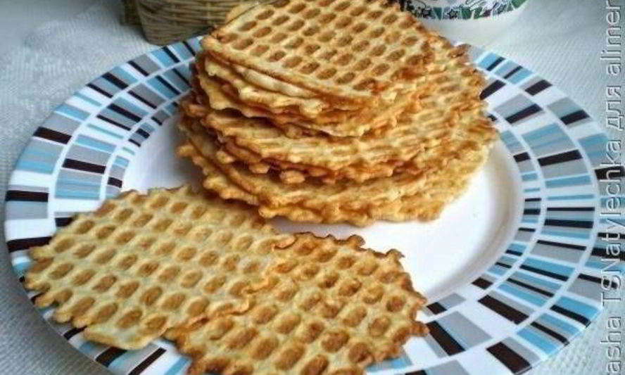 Рецепт сырных вафель