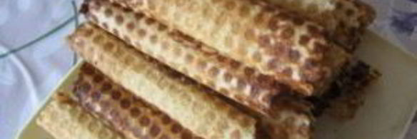 трубочки со сгущенкой