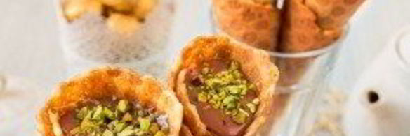 вафельные трубочки с кремом