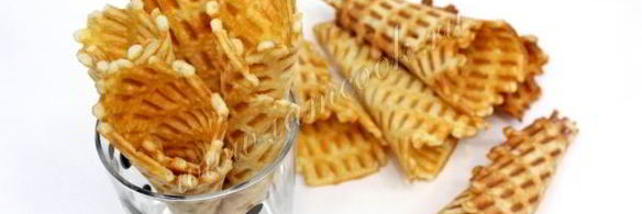 вафельные трубочки