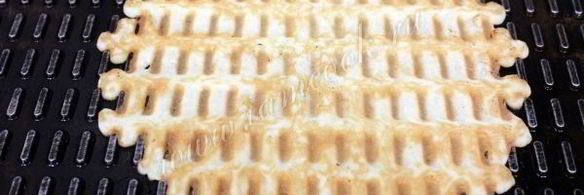 вафельные трубочки