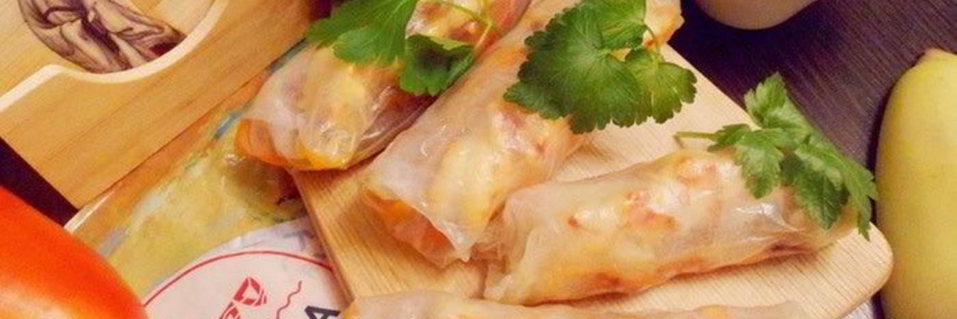 Вьетнамские конвертики с креветками