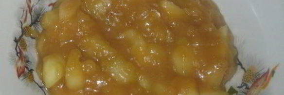 яблочные конвертики с ирисками