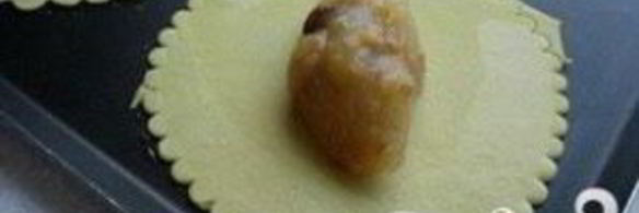 яблочные конвертики с миндалем и изюмом