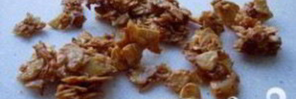 яблочные конвертики с миндалем и изюмом