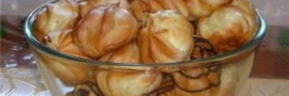 профитроли с заварным кремом