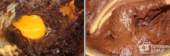 шоколадные профитроли со сливочно-шоколадным кремом