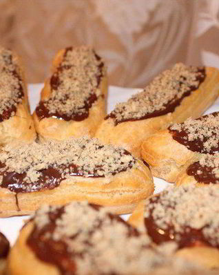 Эклеры, они же заварные пирожные