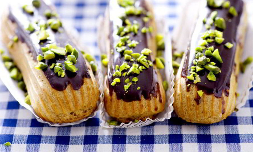 Рецепт эклеров с заварныма кремома