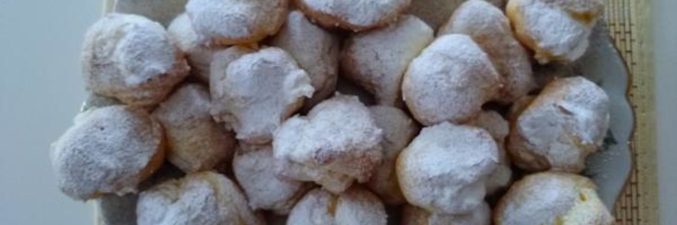 Эклеры со сливочным кремом