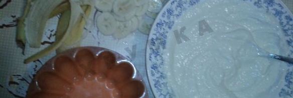 диетическая творожная запеканка с бананом