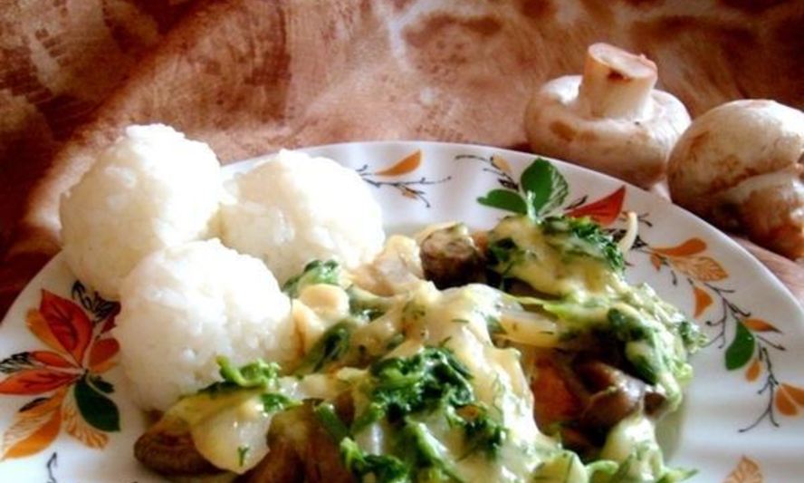 Рецепт грибной запеканки