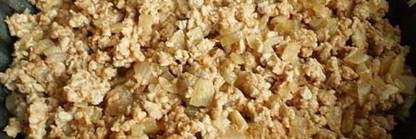 кабачковая запеканка с фаршем