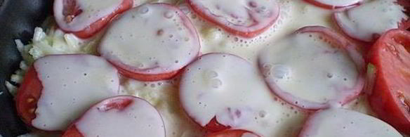 кабачковая запеканка с фаршем