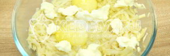 картофельная запеканка с сыром в мультиварке