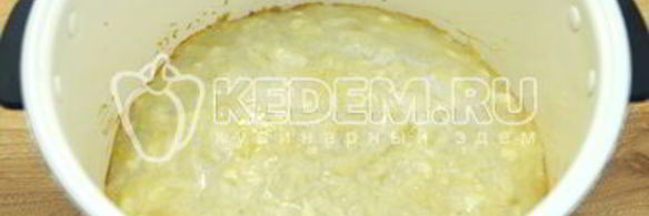 картофельная запеканка с сыром в мультиварке