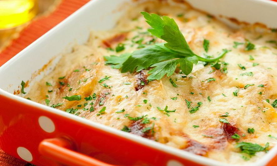 Рецепт картофельной запеканки с сыром