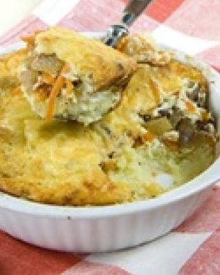 Картофельная запеканка со свининой