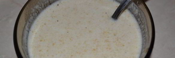 мясная запеканка с баклажанами в йогуртово-тахинном соусе