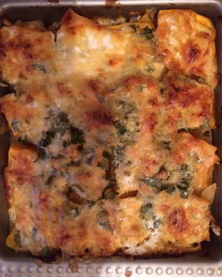 Овощная запеканка с тыквой