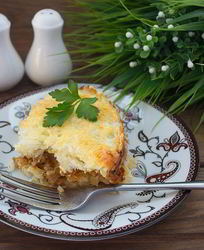 Рисовая запеканка