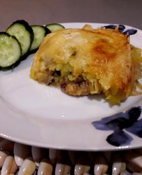 Запеканка с грибами