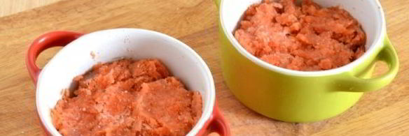 порционная запеканка с красной рыбой