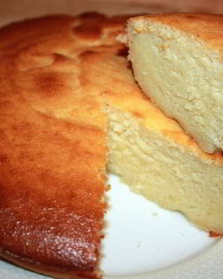 Простая ванильная запеканка