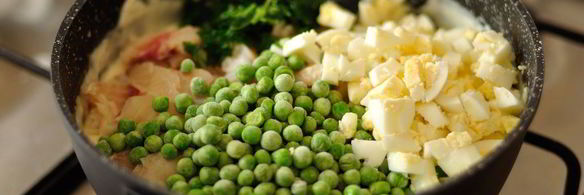 рыбный пирог-запеканка