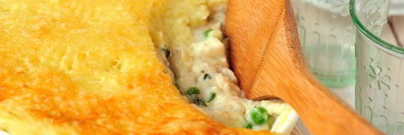 рыбный пирог-запеканка