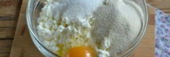 творожная запеканка с манкой в духовке