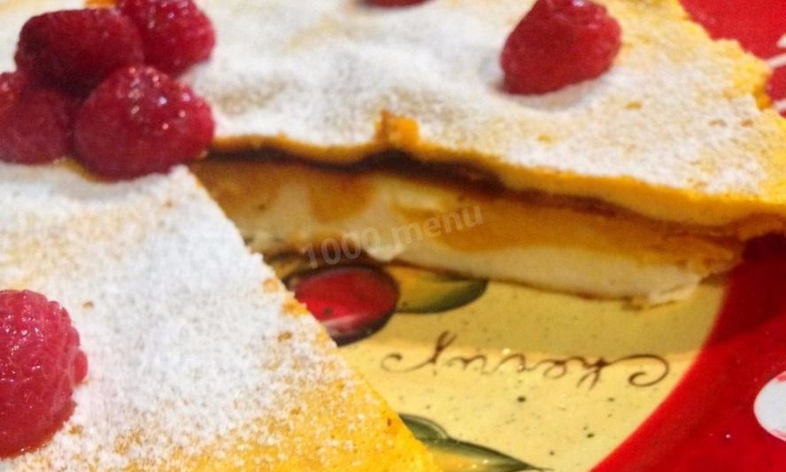 Рецепт творожной запеканки с замороженными ягодами и тыквой