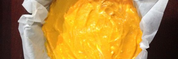 творожная запеканка с замороженными ягодами и тыквой