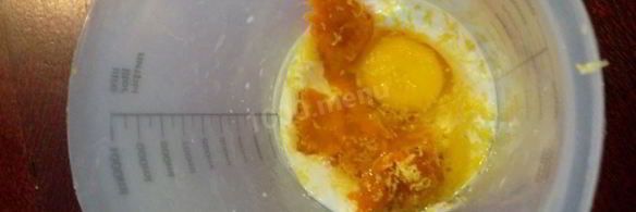 творожная запеканка с замороженными ягодами и тыквой