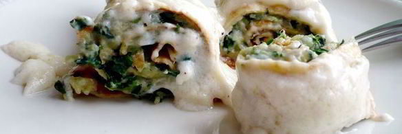 запеканка истина в блине