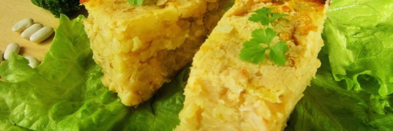 Запеканка из фасоли