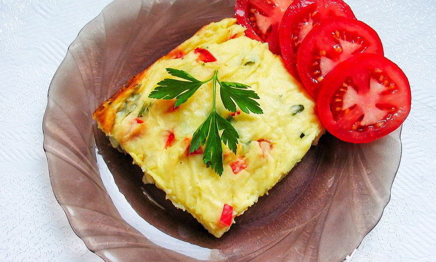 Рецепт запеканки из картофельного пюре с сыром