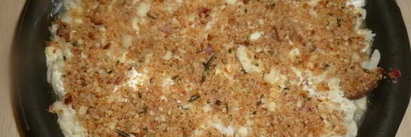 запеканка из макарон и цветной капусты