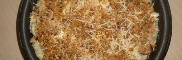 запеканка из макарон и цветной капусты