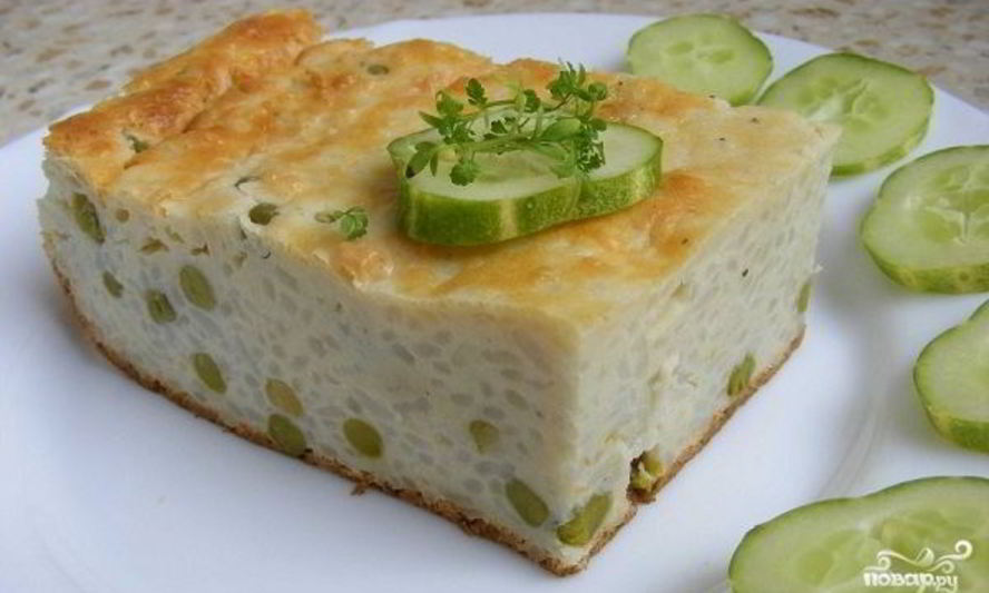 Рецепт запеканки из риса в духовке