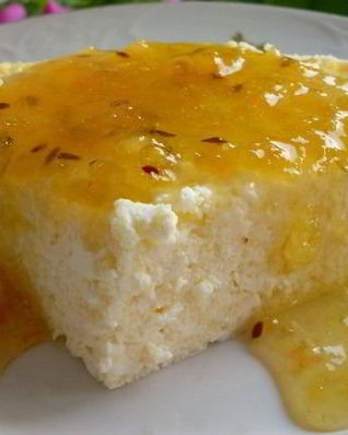 Запеканка из творога в микроволновке