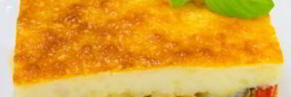 запеканка с куриным филе, овощами и картофельным пюре