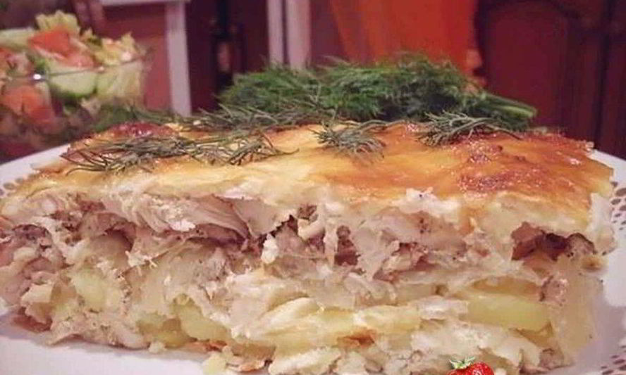 Рецепт запеканки с куриным филе