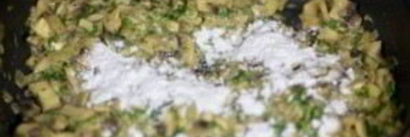 запеканка с морковью, грибами и курицей