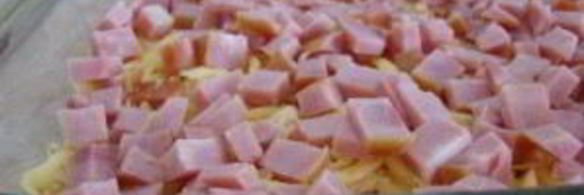 запеканка с сыром и ветчиной