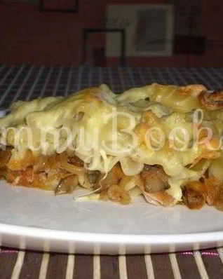 Запеканка с тунцом