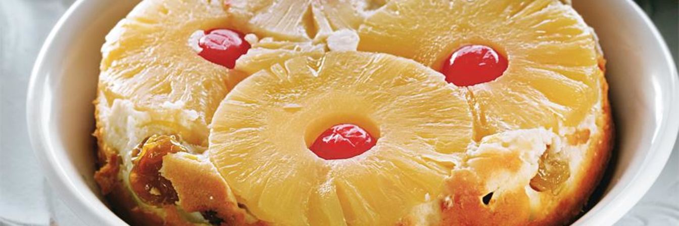 Запеканка творожная с ананасом