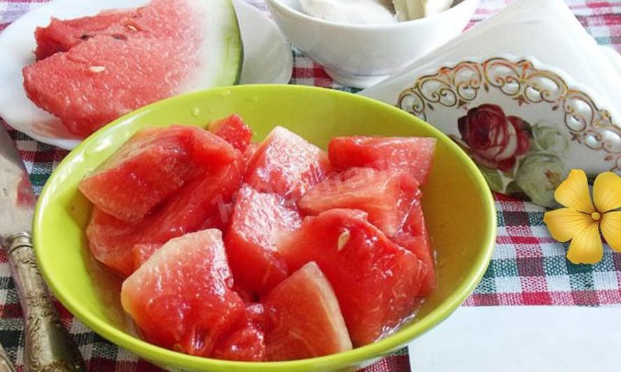 Рецепт арбузов на зиму в банках литровых